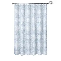 JUST HOME COLLECTION - Cortina Bano Tela Eco Meda 178x180 Cm