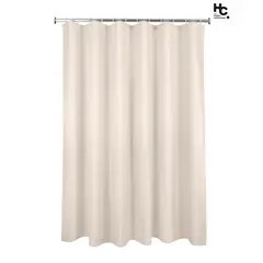 JUST HOME COLLECTION - Cortina Bano Tela Eco 178x180 Cm Beige
