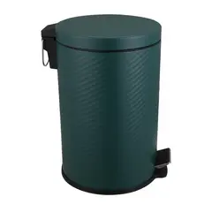 JUST HOME COLLECTION - Papelera Baño True 12 Litros Verde