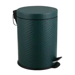 JUST HOME COLLECTION - Papelera Baño True 5 Litros Verde