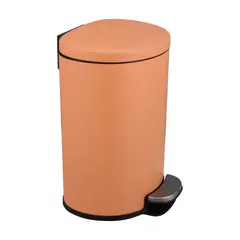 JUST HOME COLLECTION - Papelera Baño True 7 Litros Naranja