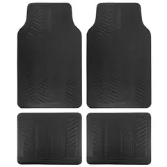 AUTOSTYLE - Tapete 4Pz Negro Vinilo S