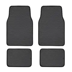 AUTOSTYLE - Tapete 4Pz Negro Velcro