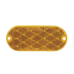 PETERSON - Reflector Ovalo Rect Amarillo