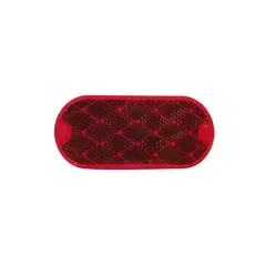 PETERSON - Reflector Ovalo Rect Rojo