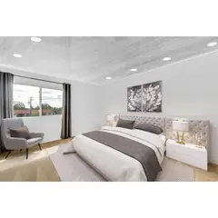 HOLZTEK - Cielopared Milano Pvc 3.48M2 Bco Antracita 290X30Cm 7.8Mm