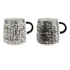 undefined - Mug 420ml Blanco-Negro
