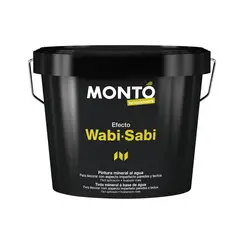 MONTO - Texteriorura Efecto Wabi Sabi Gris Montó 2,5 L