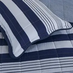 undefined - Quilt Boho Diseno Sencillo Azul