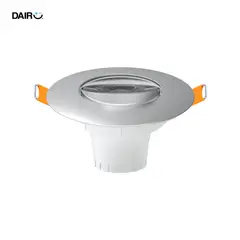 DAIRU - Spot Led Empotrado Circular 5.5w Luz Calida Satx2