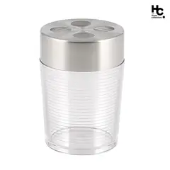 JUST HOME COLLECTION - Portacepillo Aqua Transparente