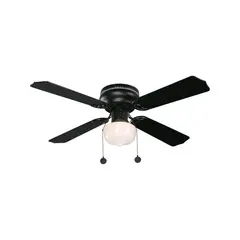 undefined - Ventilador Techo E27 Alessio 4 Aspas Negro