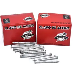 undefined - Clavo Acero Estriado Vertical 2-1/2 500 G