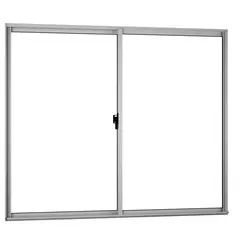 WINTEC - Ventana Aluminio 1.21x1.0m Vidrio 3mm