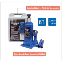 AUTOSTYLE - Gato Hidraulico 6 Toneladas