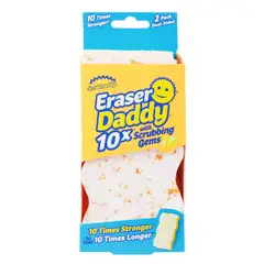 SCRUB DADDY - Esponja Eraser Daddy 2 Piezas
