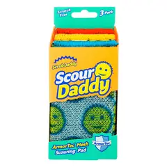 SCRUB DADDY - Esponja Scour Daddy 3 Piezas