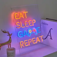 undefined - Lámpara Led Neon Bat Eatsleep
