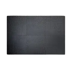 JUST HOME COLLECTION - Tapete Armable 61 cm X 61 cm 6pzas Eva Negro Fitness