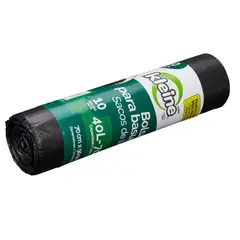 KLEINE WOLKE - Bolsa de Basura 50x70 Color Negro Rollo x10 Unidades