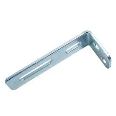 DUCASSE - Soporte Guía Doble Negro 60x150mm