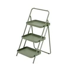 JUST HOME COLLECTION - Repisa Escalera Plegable Verde