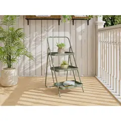 undefined - Repisa Escalera Plegable Verde