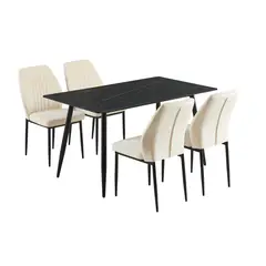 undefined - Juego de Comedor Mogani 4 Sillas