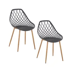 JUST HOME COLLECTION - Set de 2 Sillas Kroops Menta