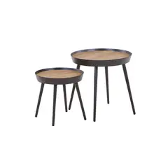 JUST HOME COLLECTION - Set x 2 Mesas Sino 45x35 cm/35x35 cm