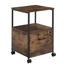 JUST HOME COLLECTION - Cajonera Wool 40x40x60 cm Café