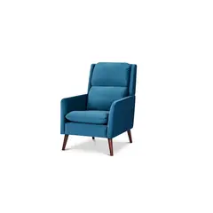 JUST HOME COLLECTION - Poltrona Orbi 92x102x73 cm Azul