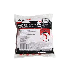 TOPEX - Clip De Nivelación 2.0mm 100 Unidades