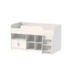 JUST HOME COLLECTION - Camarote con Almacen Abajo 191,4x91,2 cm Blanco