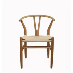 undefined - Silla Madera Solido Asiento Tejido