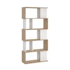 TVILUM - Estante Maze Blanco/Oak