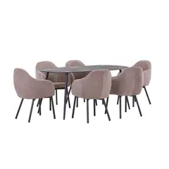 undefined - Setx Comedor Nosara 1 Mesa + 6 Sillas