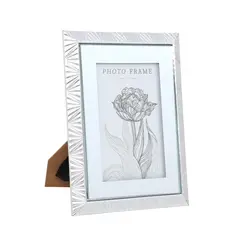 JUST HOME COLLECTION - Portarretrato Marco Para Foto Mirror 10x15cm Plata