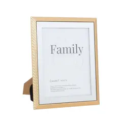 JUST HOME COLLECTION - Portarretrato Marco Para Foto Mirror 20x25 Dorado