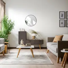 JUST HOME COLLECTION - Espejo Redondo 90 cm Dorado