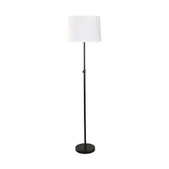 JUST HOME COLLECTION - Lámpara Pie Senor 1 Luz E27 Negro