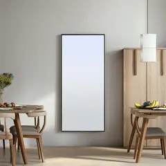 JUST HOME COLLECTION - Espejo Decorativo Rectangular 80x180 cm Dorado