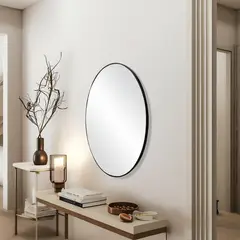 JUST HOME COLLECTION - Espejo Redondo 120 cm Dorado