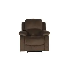 undefined - Sillón Reclinable 1 Puesto Calentador Masajeador Atlanta Negro