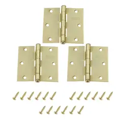 undefined - Pack 3Ud Bisagra 3X3 Bronce Fixser