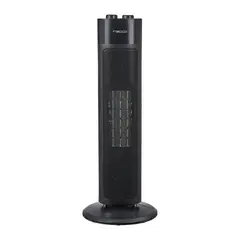 RECCO - Calefactor de Torre 1500 Watts Negro