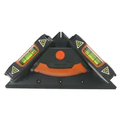 BAUKER - Nivel Laser 10m 4 Lineas Pared-Piso Luz Rojo