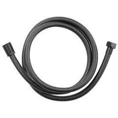 SENSI DACQUA - Manguera Teleducha Pvc Negro 1.5 Metros