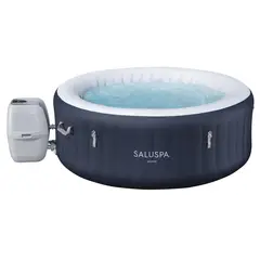 BESTWAY - Jacuzzi Spa Inflable Redondo Miami para 4 Personas 180X66Cm New