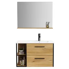 SENSI DACQUA - Mueble de Baño con Lavamanos 80cm Lisboa